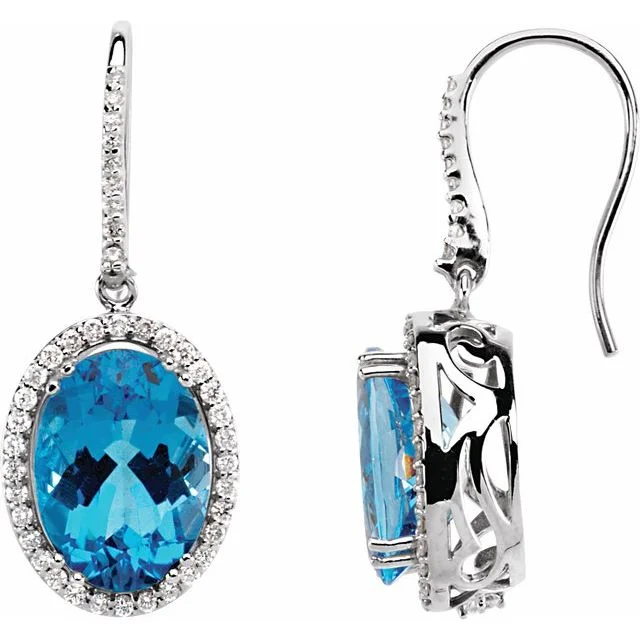 Halo-Style Earrings