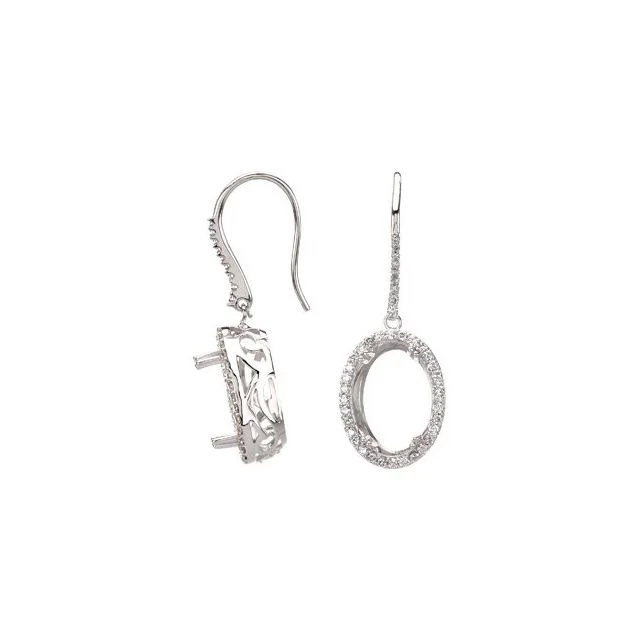 Halo-Style Earrings