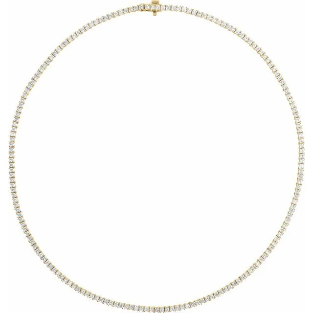 Lab-Grown Diamond Line / Tennis Necklace