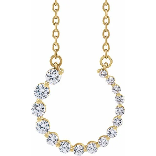 Graduated Circle Necklace