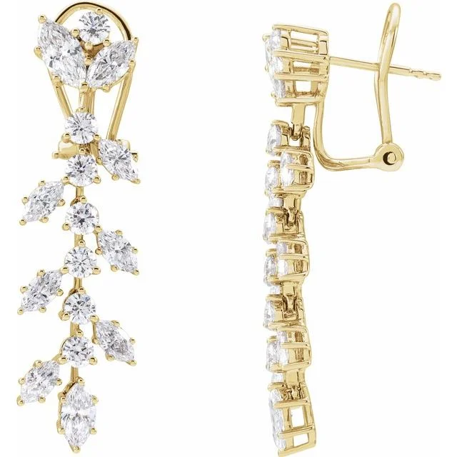 Lab-Grown Diamond Earrings