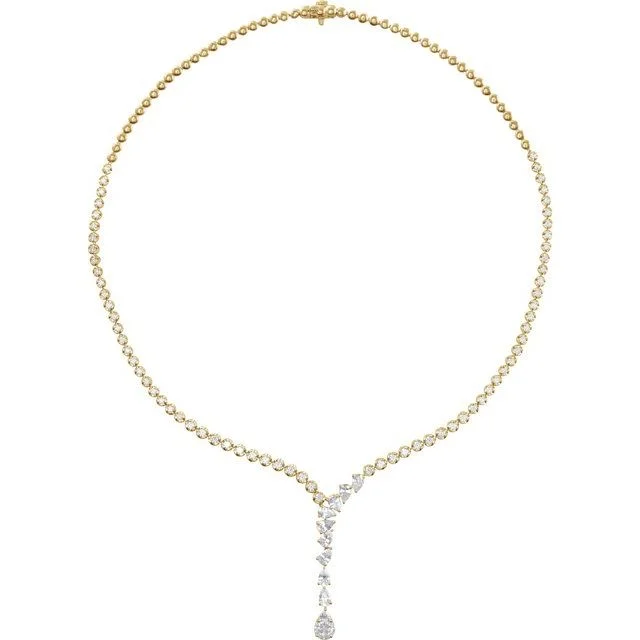 Lab-Grown Diamond Line / Tennis Necklace