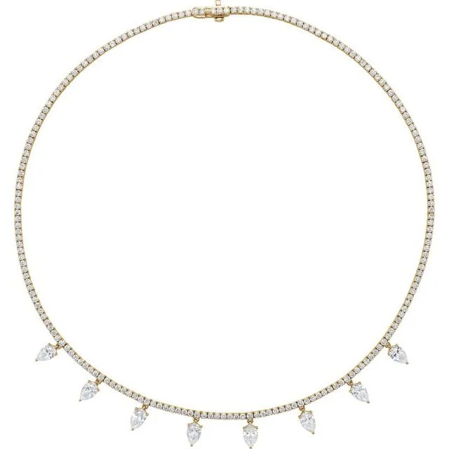 Station Line / Tennis Necklace