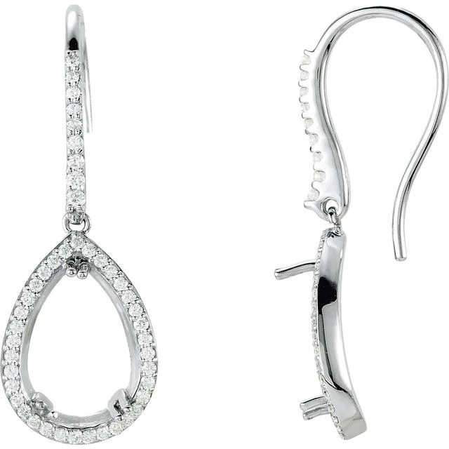 Halo-Style Earrings