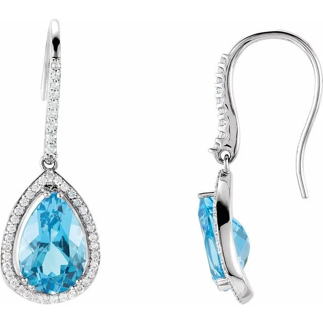 Halo-Style Earrings