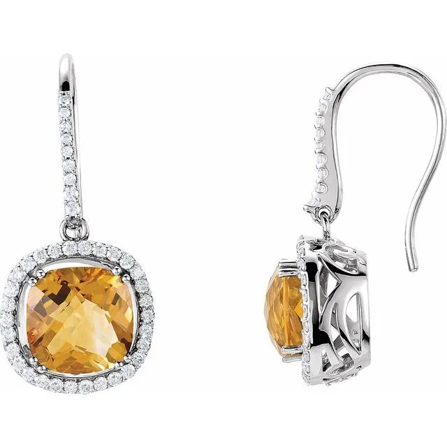 Halo-Style Earrings