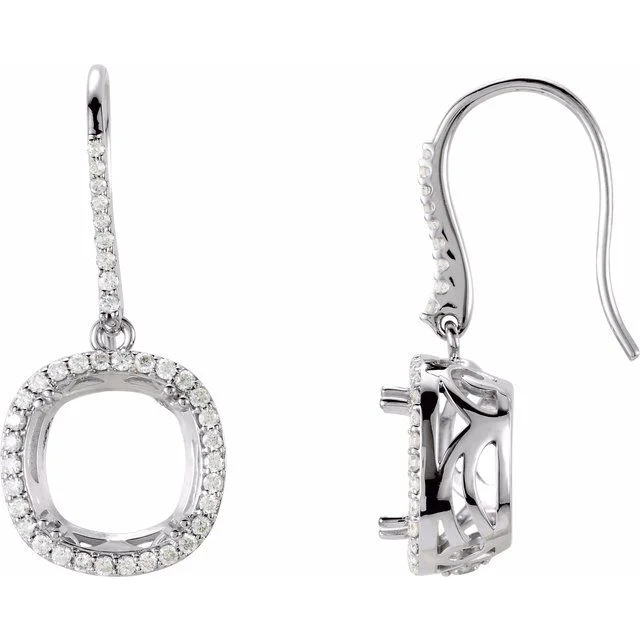Halo-Style Earrings