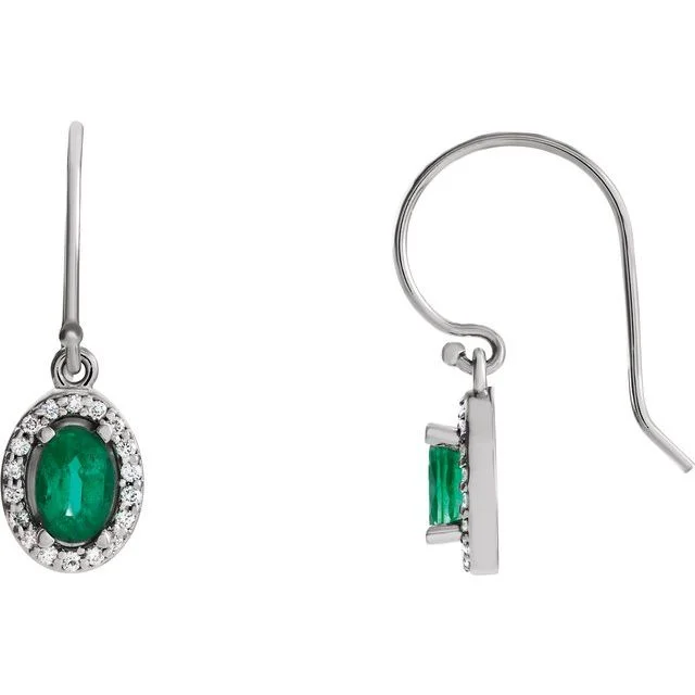 Halo-Style Earrings