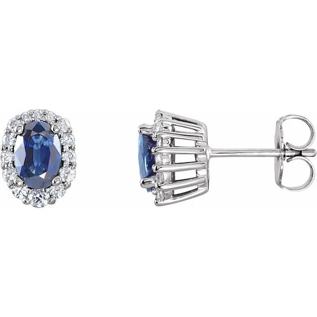 Halo-Style Earrings
