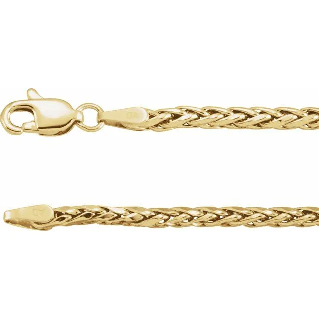 3 mm Hollow Wheat Chain
