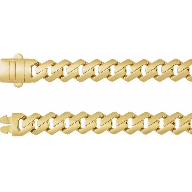 7.4 mm Monaco Edge Curb Chain