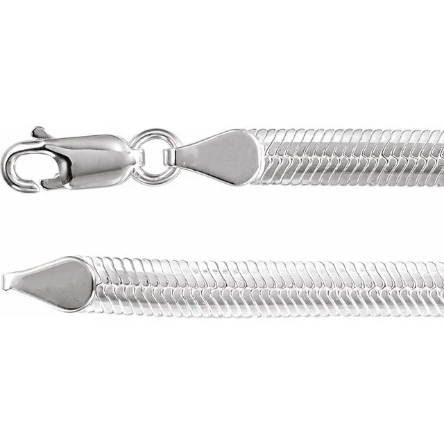 4.8 mm Oval Snake Chain