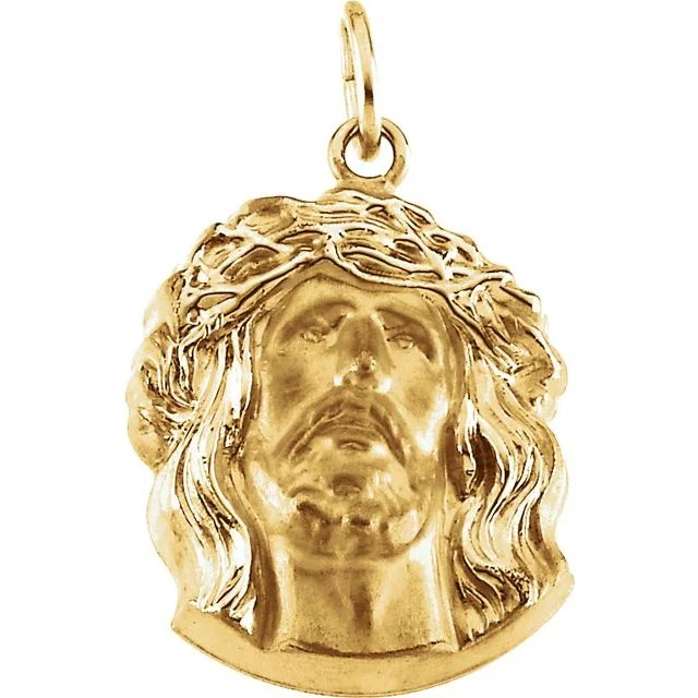 Face of Jesus Medal (Ecce Homo) Pendant
